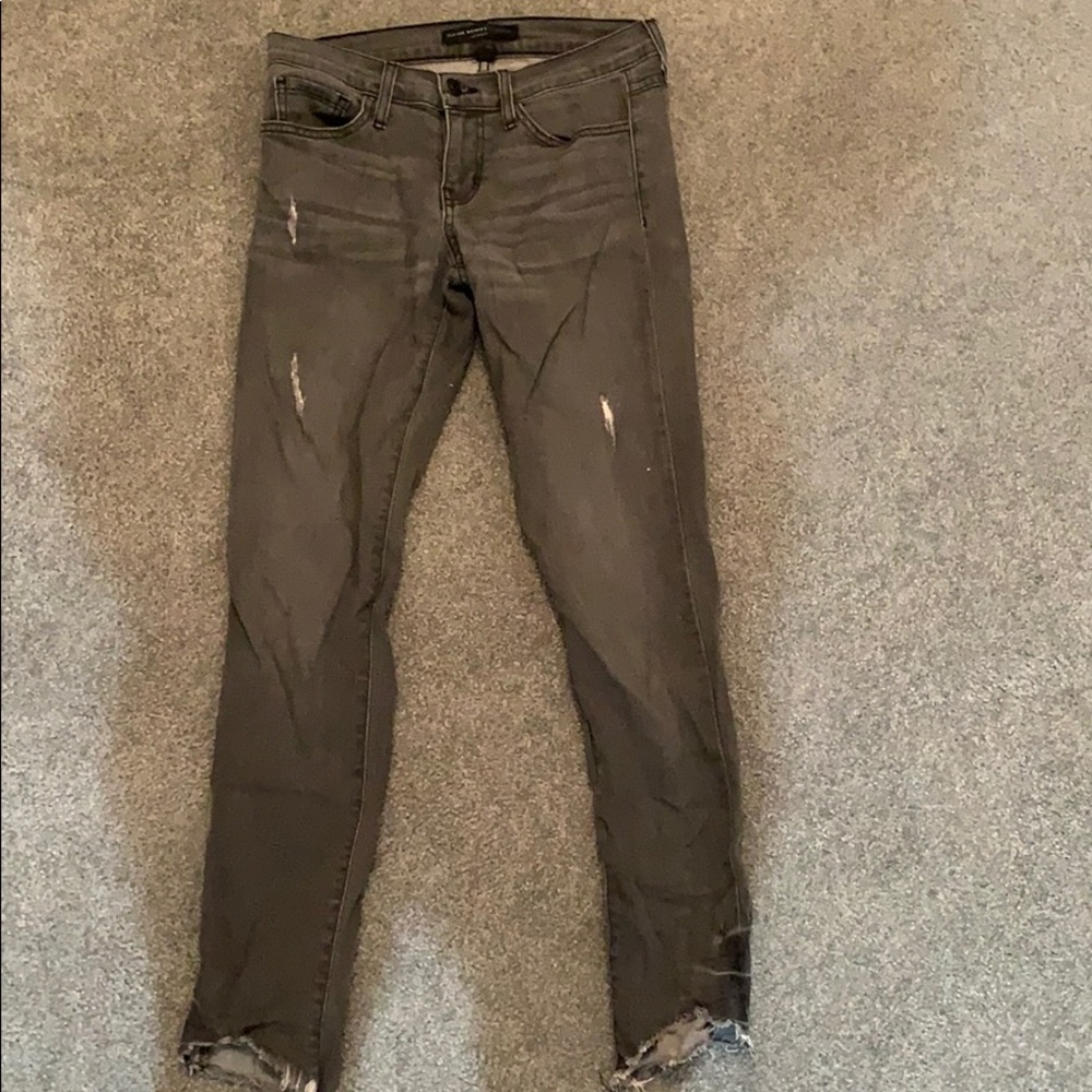 Flying monkey distressed jeans